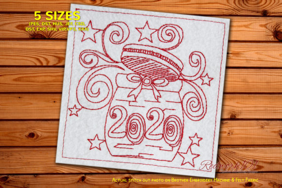 A Cozy Ceramic Jar Embroidery Design for Seasonal Gifts
