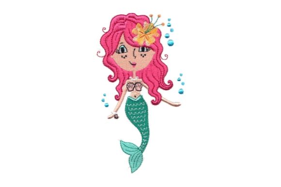 A Designer's Review of the Mermaid Toodle Embroidery File