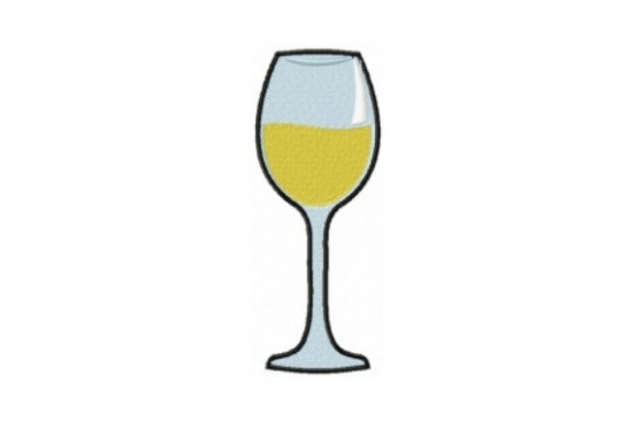 A Designer's Review of the White Wine Glass Embroidery Pattern