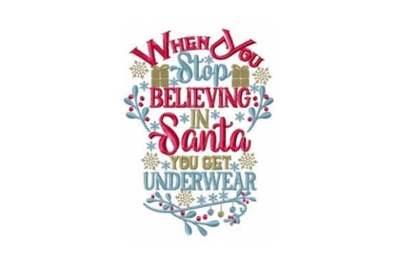 A Joyful Holiday Embroidery Design for Personalized Gifts