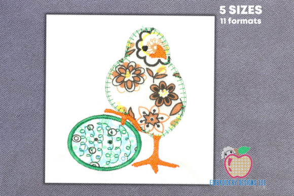 A Professional's Review of the Small Chick Applique Design