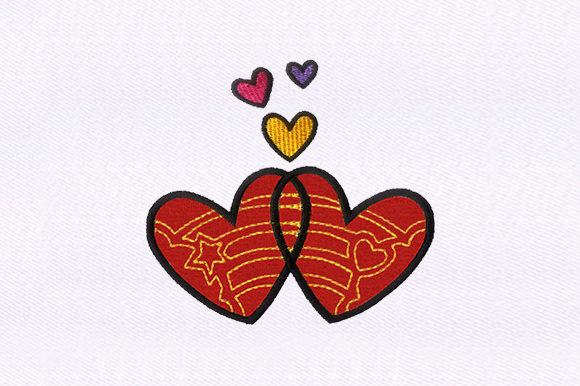 A Warm Review of the Couple Hearts Embroidery Design