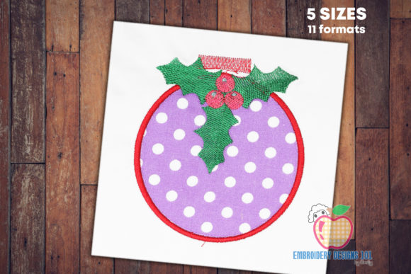 Christmas Balls with Berries: A Festive Embroidery Appraisal