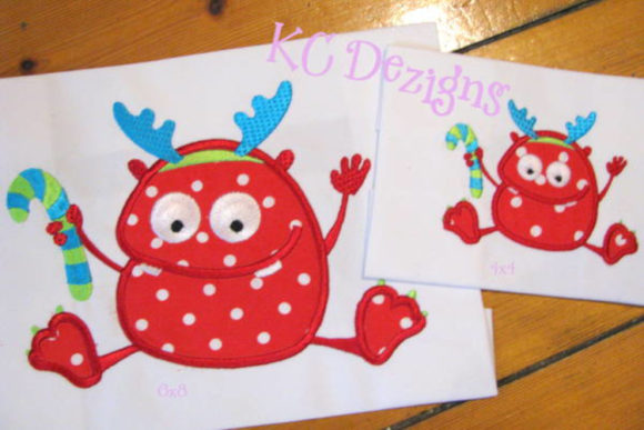 Christmas Monster 02: A Boutique Sweatshirt Embroidery Review