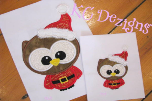 Cute Santa Owl: A Seasonal Embroidery Designer's Review