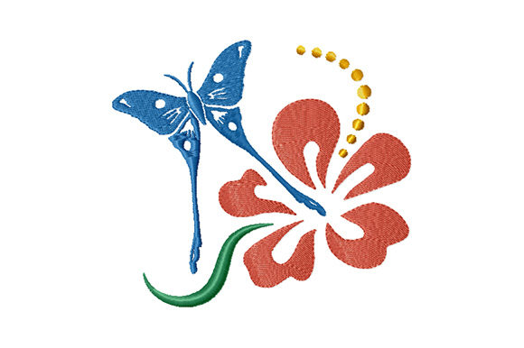 From Seasonal Garden to Gift Shop: A Butterfly & Hibiscus Design Review