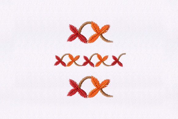 Leaves Border: A Sweatshirt Embroidery Design Review