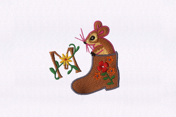 Rat in the Boot: A Designer's Review of a Sweet Embroidery File