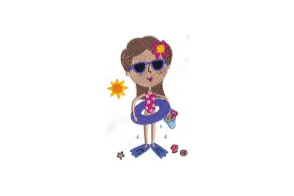 Review: Beach Toodle Embroidery Design for Seasonal Projects