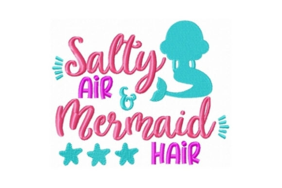 Salty Air Mermaid Hair: A Boutique Embroidery Review